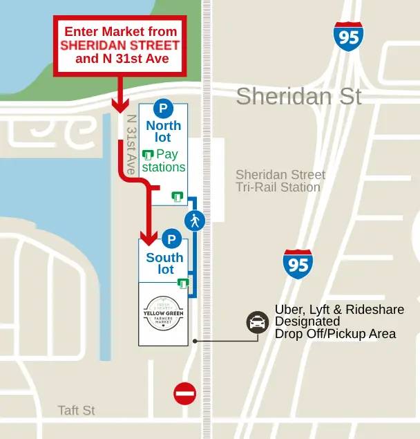 Yellow Green Exotic Garden